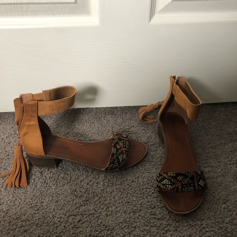 Suede Sandal